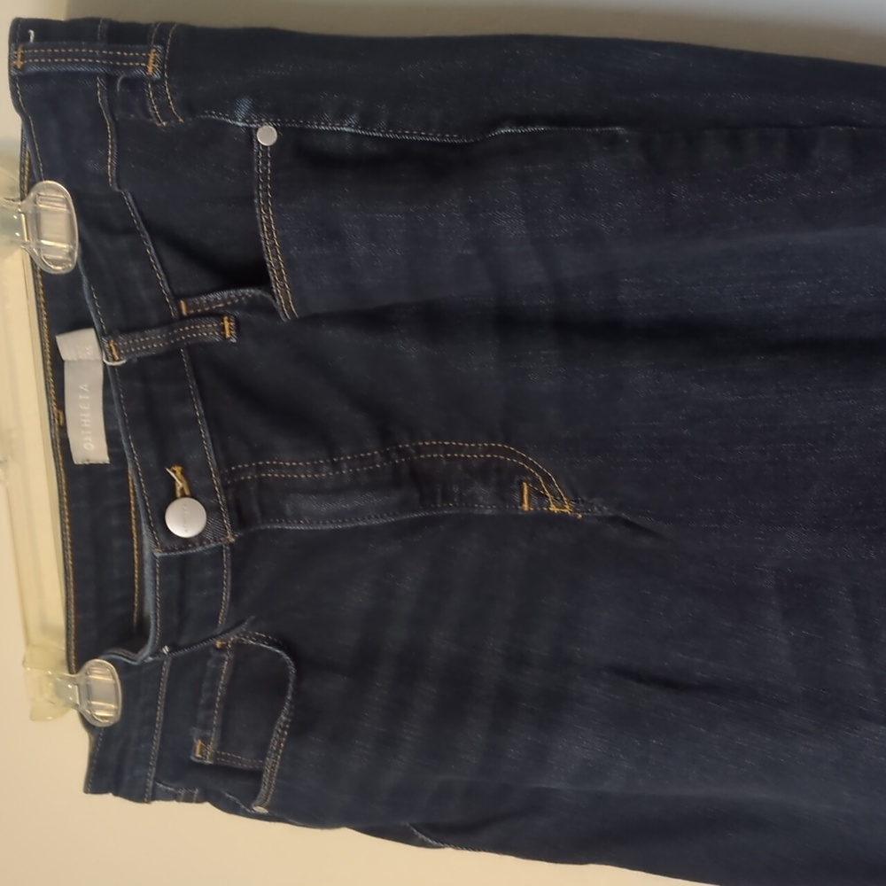 NWOT Athleta Sculptek High-Rise Dark Wash Skinny Jeans - Picture 6 of 13